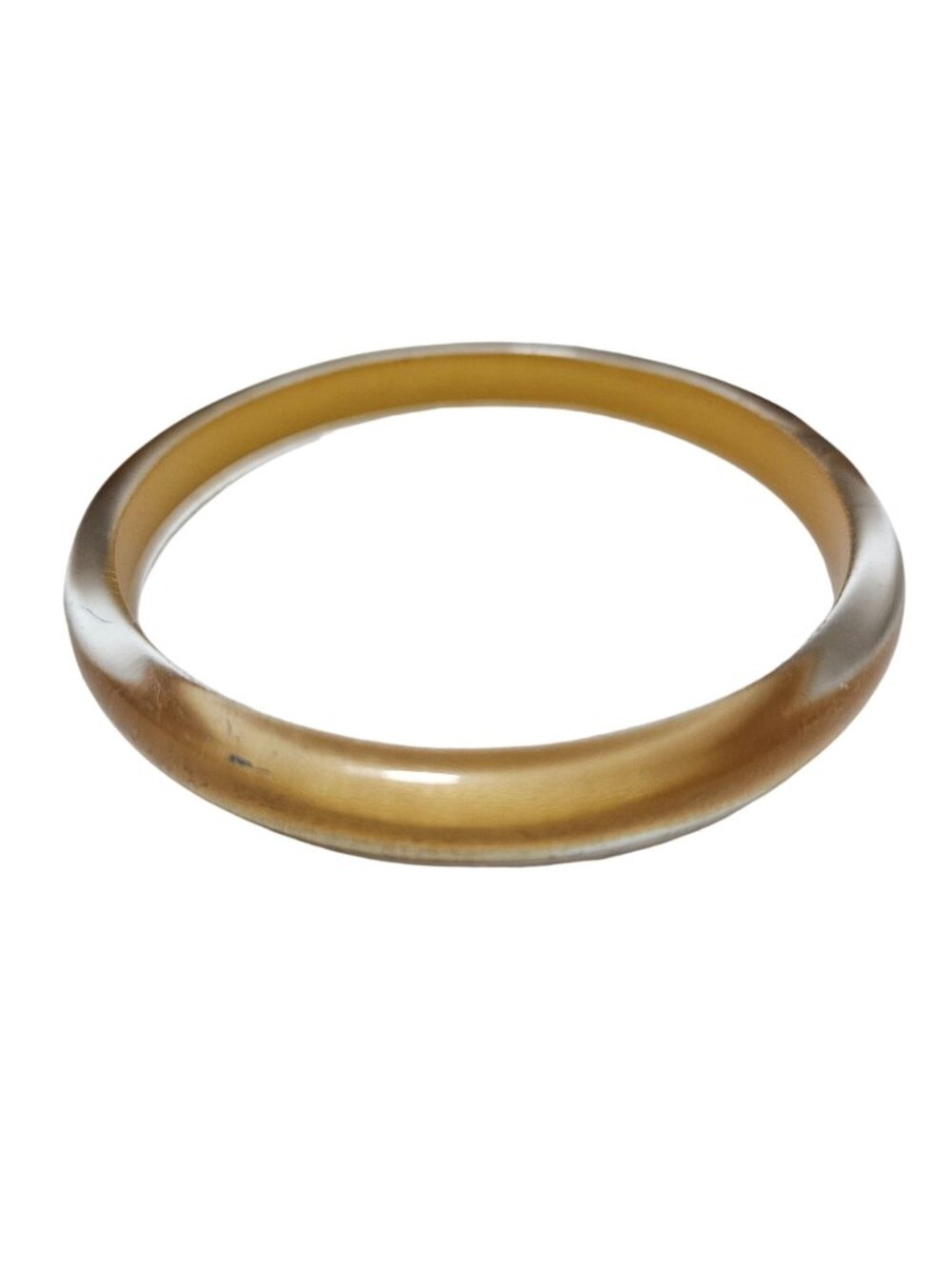 Retro Gold Bangle Bracelet Throwback 80s 90s Classic Minimalist Fashion Jewelry